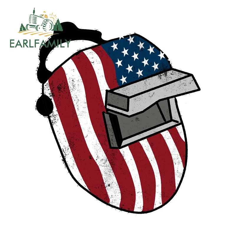 EARLFAMILY 13 см x 11 1 для сварочной шляпы автомобильные аксессуары наклейки на багажник