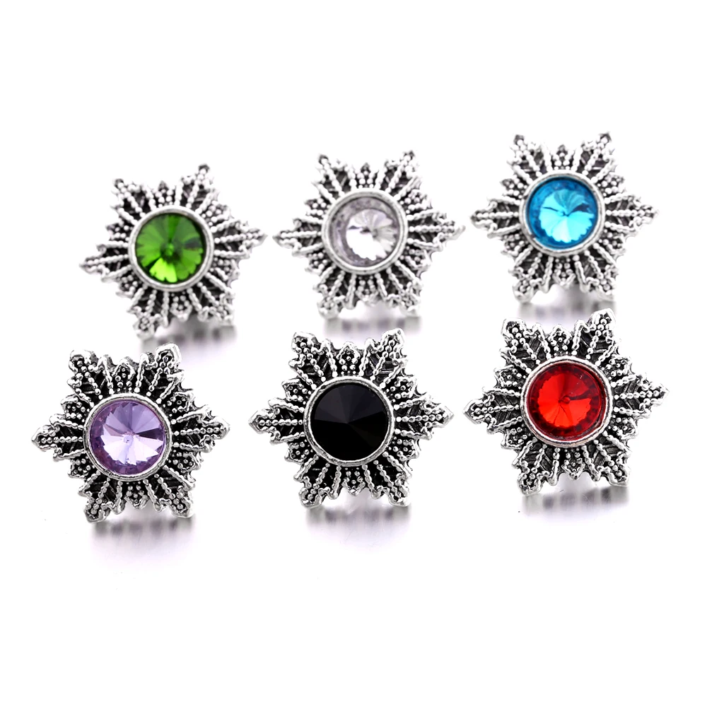 

Wholesale New Arrivals DIY Flowerl Jewelry Accessories Fit 18mm New In Bracelet Clasp Jewelry For Men And Women B888