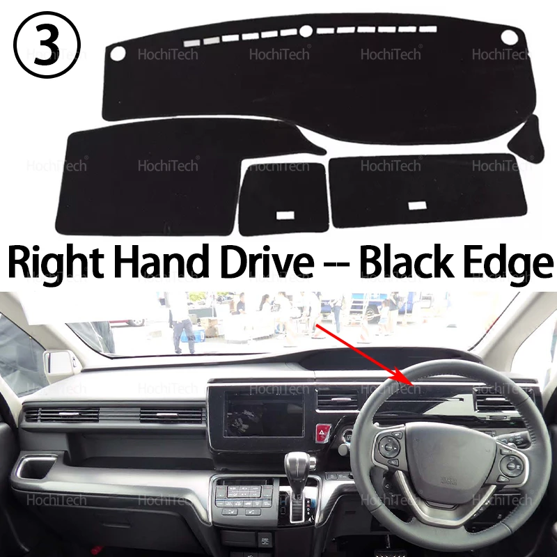 

Чехол на приборную панель, коврик для приборной панели, коврик для ковра, накидка, одеяло для Honda Stepwgn Step Wagon STEP WGN RP1-5 G5 PR 5Gen 2015-2021