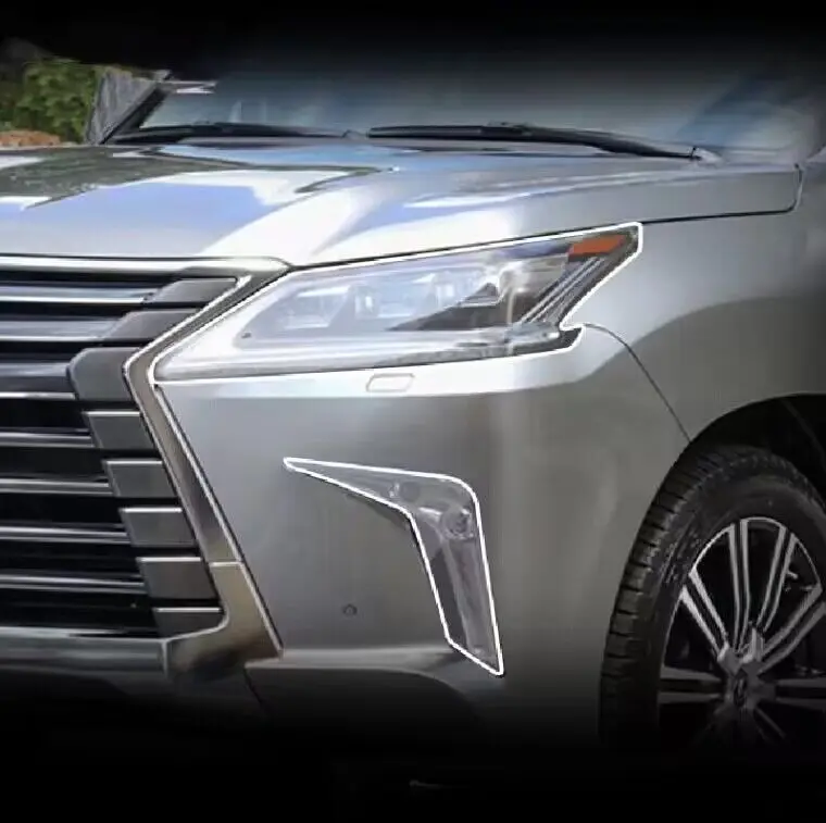 

Для Lexus LX570 2016-2021 Автомобильная внешняя фара с защитой от царапин
