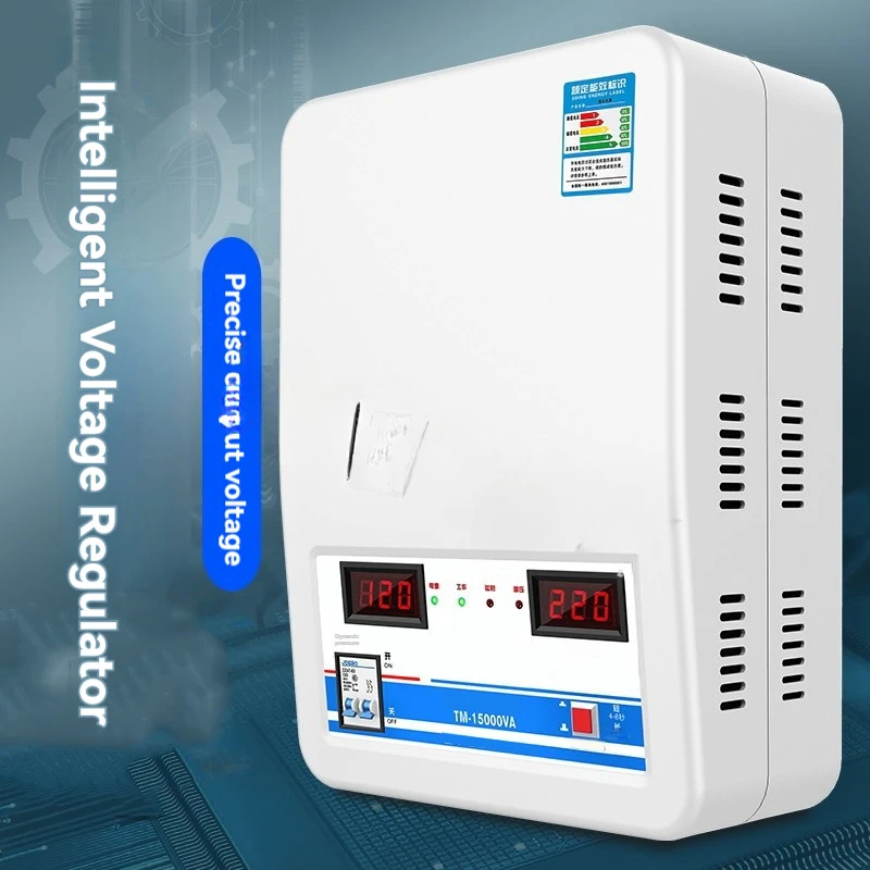 Стабилизатор напряжения 220 В автоматический бытовой мощный 15 кВт низковольтный