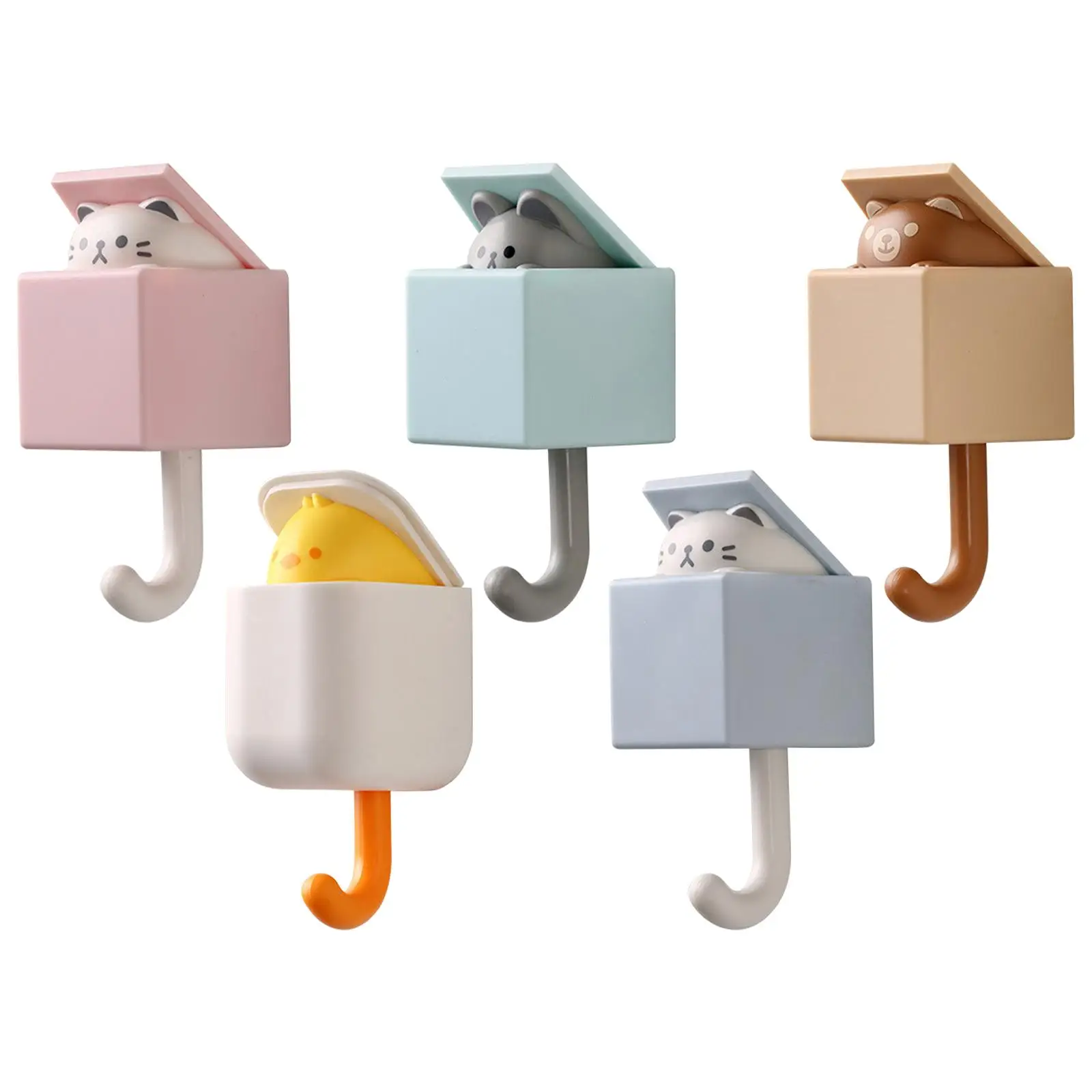 

Key Hook Decorative Bag Coat Rack Utility Hook Adhesive Hooks for Kitchen