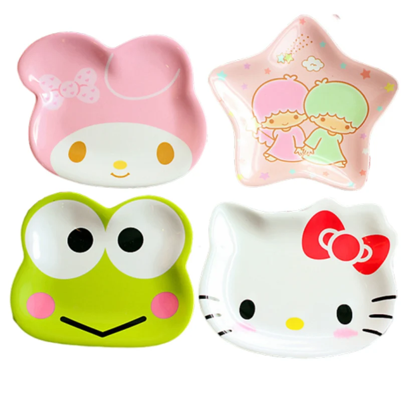 Sanrioed Hellokittys Mymelody Littletwinstars Cinnamoroll мультяшная Милая фотомагнитная керамическая