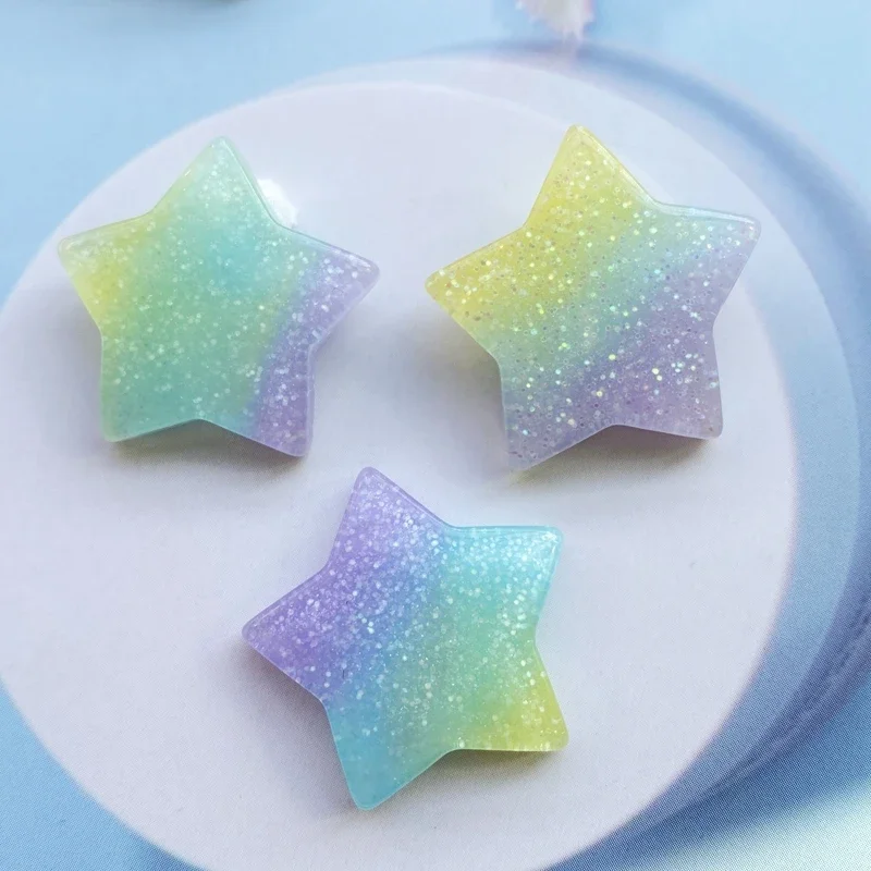 

Блестящие звезды из канифоли, 10 шт.