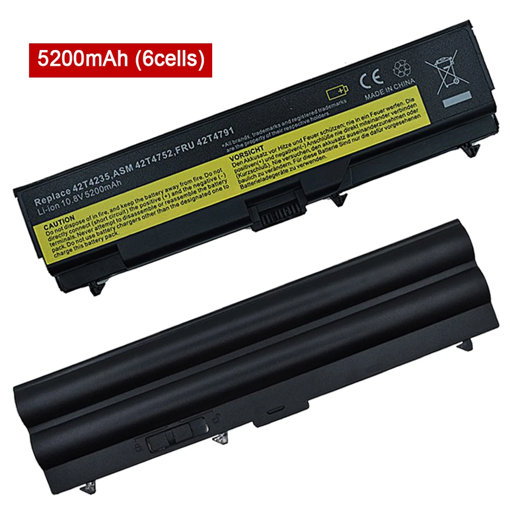 Аккумулятор E40 E50 для ноутбука Lenovo ThinkPad T410 T420 E420 E520 E525 L410 T510 T520 L412 L420 L421 L510 L512 L520 E425