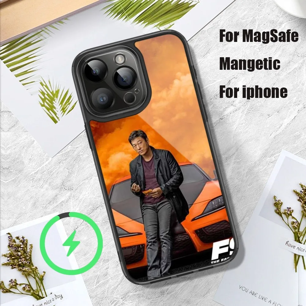 Чехол для телефона F-Форсаж фильм iPhone 11 12 13 14 15 Pro Max Plus Mini Magsafe Магнитный чехол