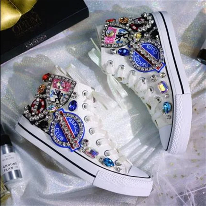 

Новинка, осенне-зимняя нишевая Женская Тканевая обувь в британском стиле, холщовая обувь на плоской подошве, со шнуровкой и высоким верхом