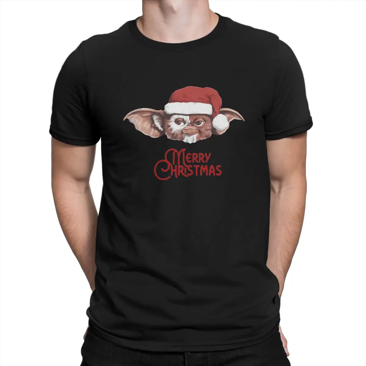 

Новейшая футболка Gremlins, триллер для мужчин, Рождественская Базовая футболка с круглым вырезом, отличительные подарки на день рождения, улич...