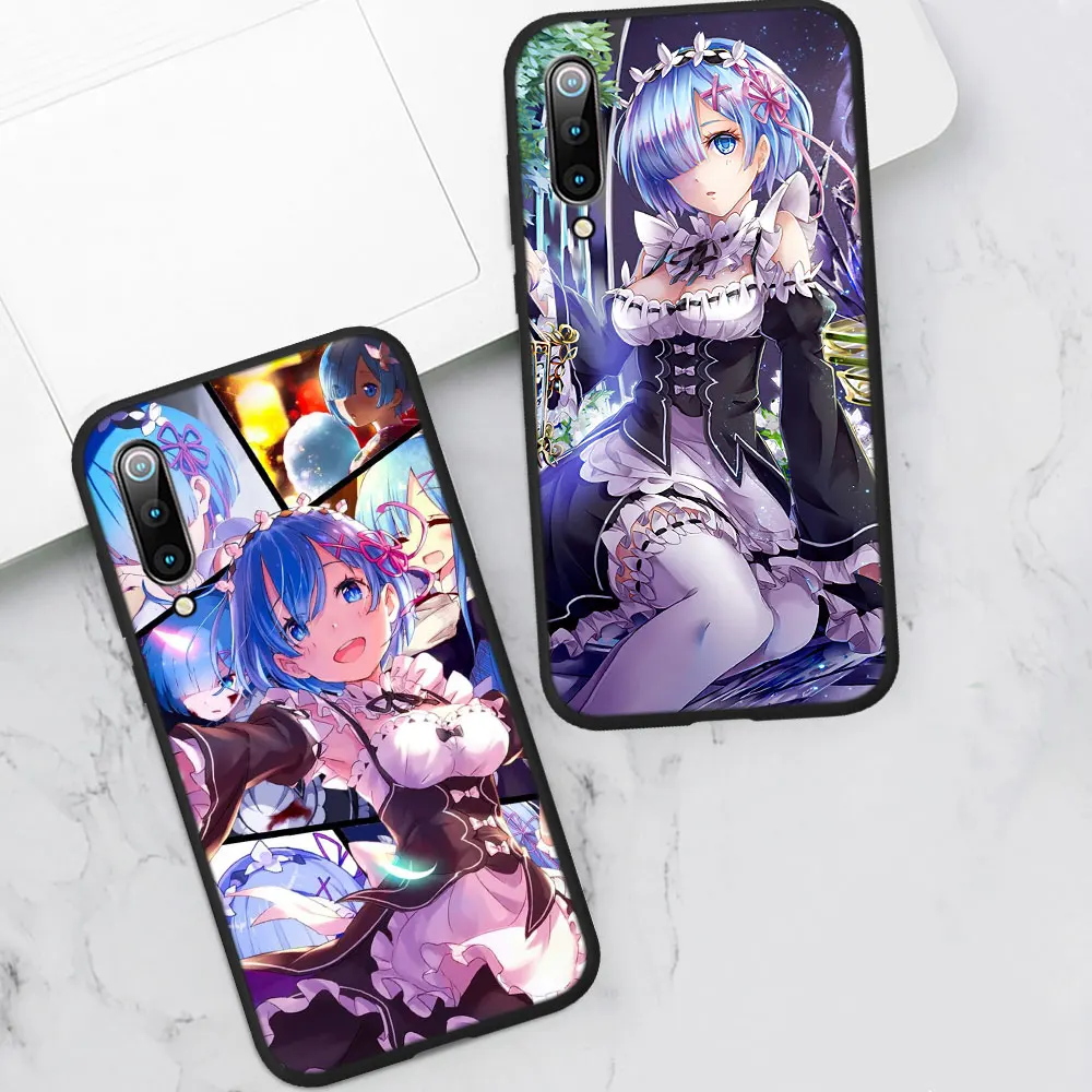 Чехол IL72 Re Zero Ram Rem для Redmi Note 8 9 Pro Max 8T 8A 9A 9T 9S 9C NFC Prime |