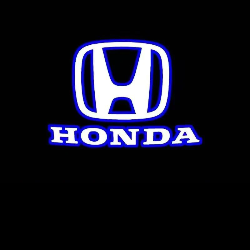 

2 шт. светодиодные автомобильные дверные фонари, эмблема, аксессуар для Honda Civic FIT Accord Prelude CRV 5th Mugen CRZ CRX Jazz HRV Pilot Odysse