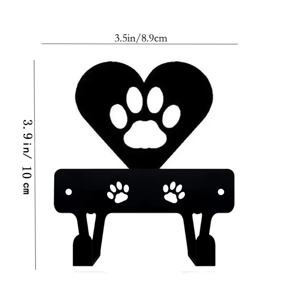 Очаровательный 1 шт. миниатюрный органайзер для ключей в форме кошачьей лапы и