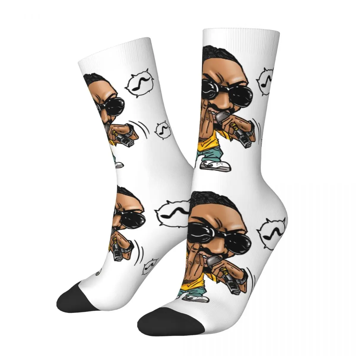 Носки Snoop Dogg рандомные зимние Нескользящие мужские носки унисекс Мягкие