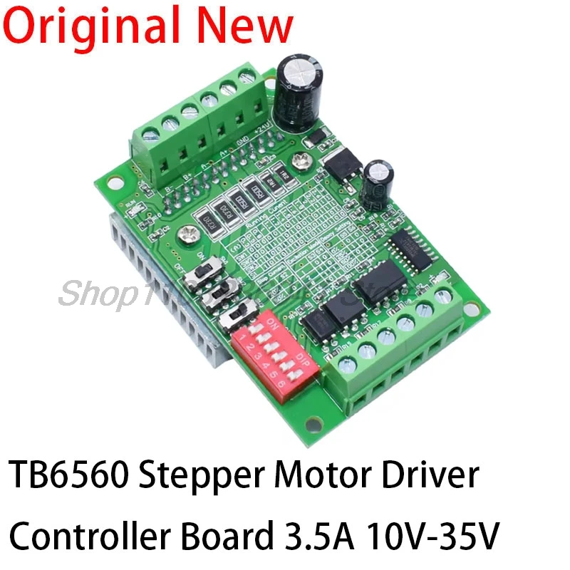 1-осевая плата контроллера драйвера шагового двигателя TB6560 3 5 А 10 В-35 В управление