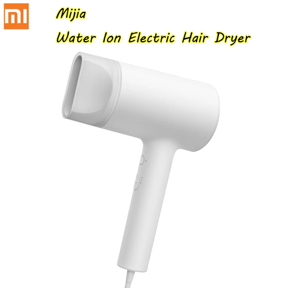 

Original XIAOMI MIJIA Water ion Hair Dryer Home 1800W Nanoe hair care Anion Professinal Quick Dry Portable Travel Blow Hairdryer