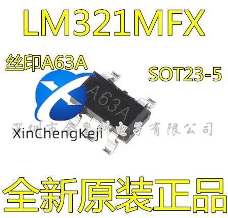 

30pcs original new LM321MX LM321 LM321MFX silk screen A63A SOT23-5 low power operational amplifier