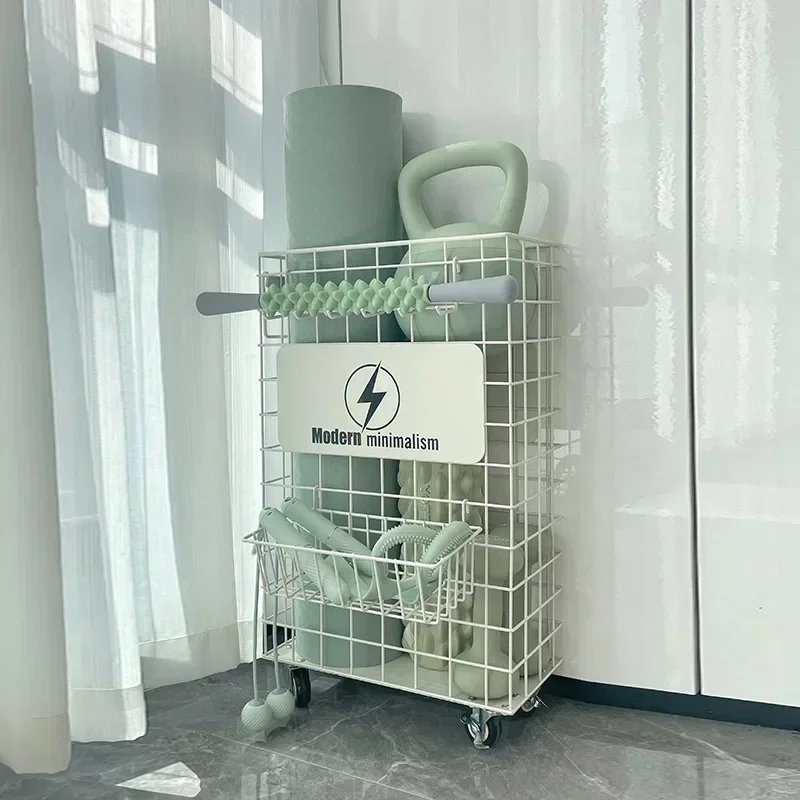 Горячая Распродажа большая емкость рабочая корзина железная полка ракетка