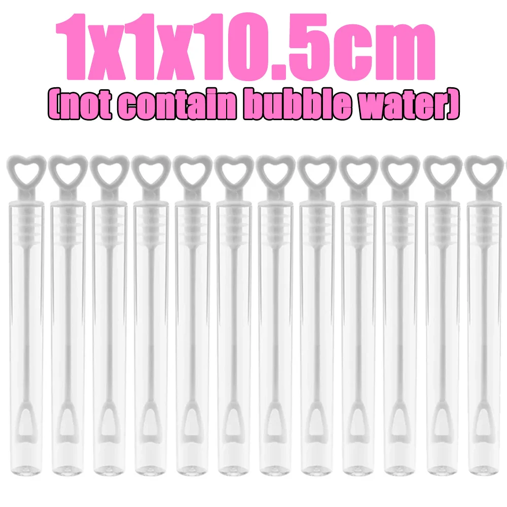 

Пластиковые пузырьковые трубки в форме сердца, 10/100 шт.