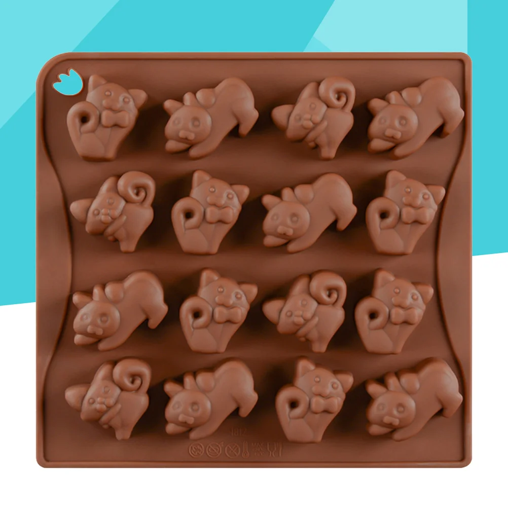 

Mold Baking Animal Silicone Molds Pan Shaped Pans Cat Shape Diy Chocolate Candy