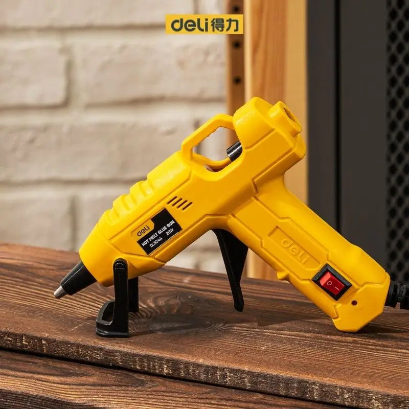 

Термоклеевой пистолет Deli 20 Вт, 7 мм клеевые карандаши, бытовые промышленные мини-пистолеты, термометр, термо, ремонт, электроинструменты 2022