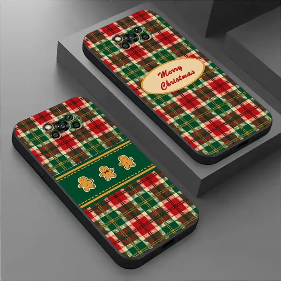 Christmas Cute Loopy Cover Phone Case for Poco C40 M3 X4 GT X3 NFC M5 M4 Pro 5G F5 F1 C50 C51 TPU Soft