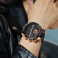 2021 akdpn top brand luxury style quartz watch leather strap wrist watch man clock fashion chronograph luminous wristwatch