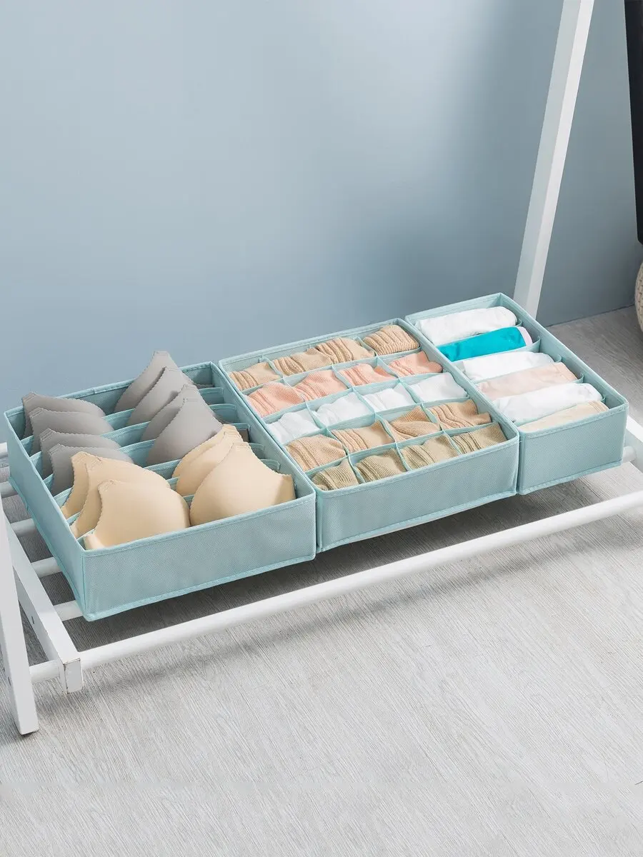 

3pcs Underwear Storage Box Set