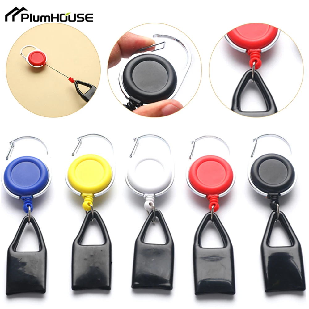 

Silicone Sticker Lighter Leash Safe Stash Clip Retractable Keychain Holder Cover Anti-theft Easy-pull Cover Smoking Accessories