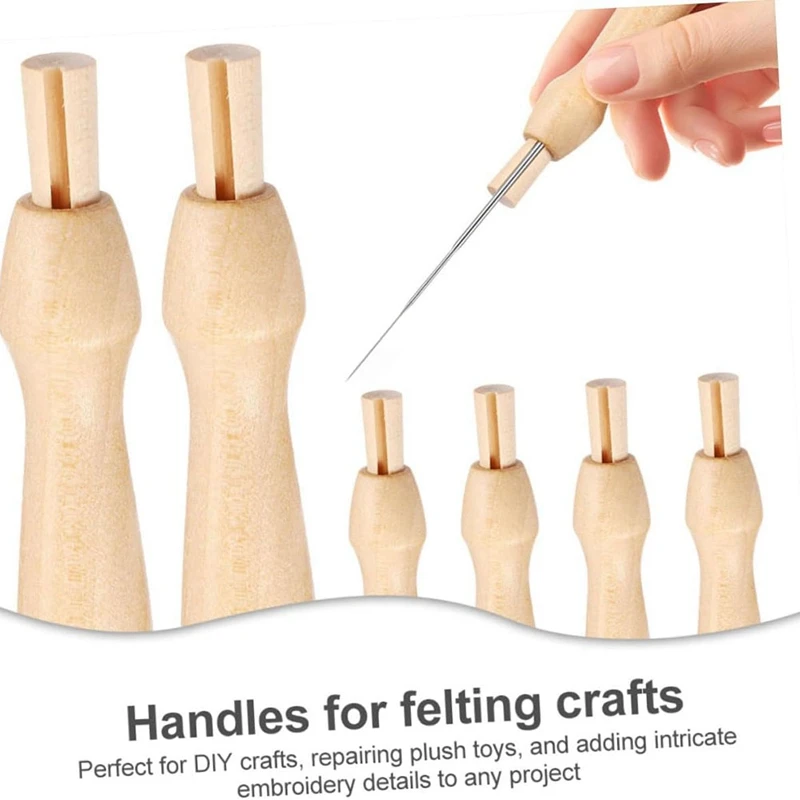 16 шт. забавный инструмент иглы для валяния ручки игла набор ручек дырокол