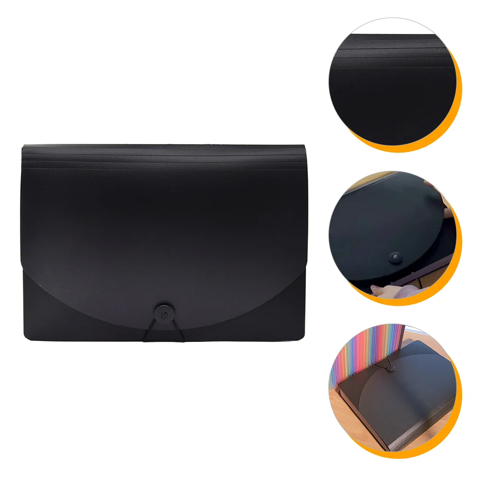 

Accordion File Organizer A4 Plastic Coupon Organizer Wallet Small Expanding File Folder