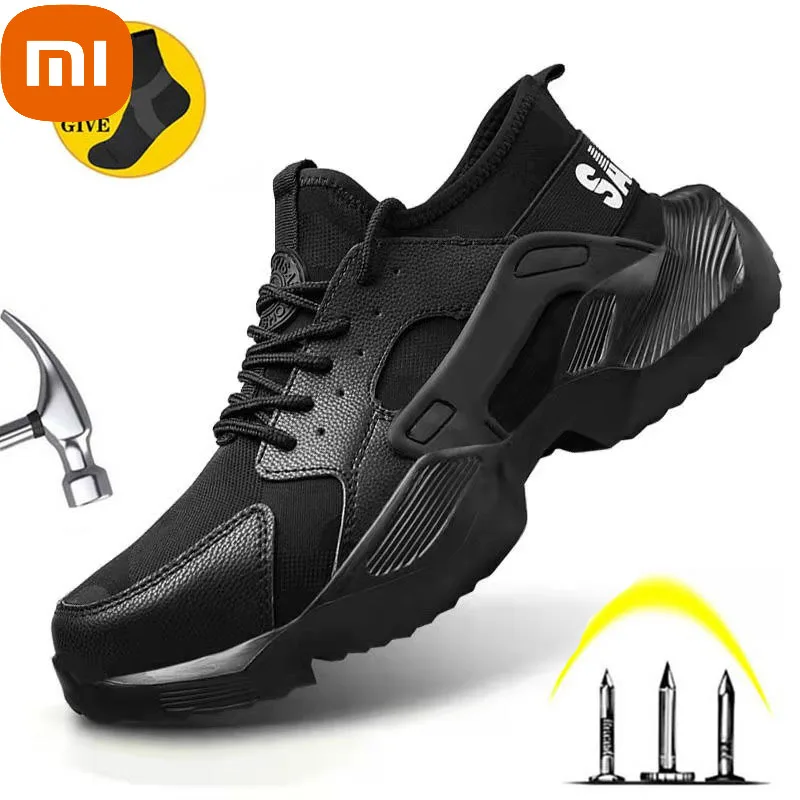 

Xiaomi Wholesale Light And Breathable Brand Safety Shoes Men Work Boots Safety Shoes Steel Toe Cap