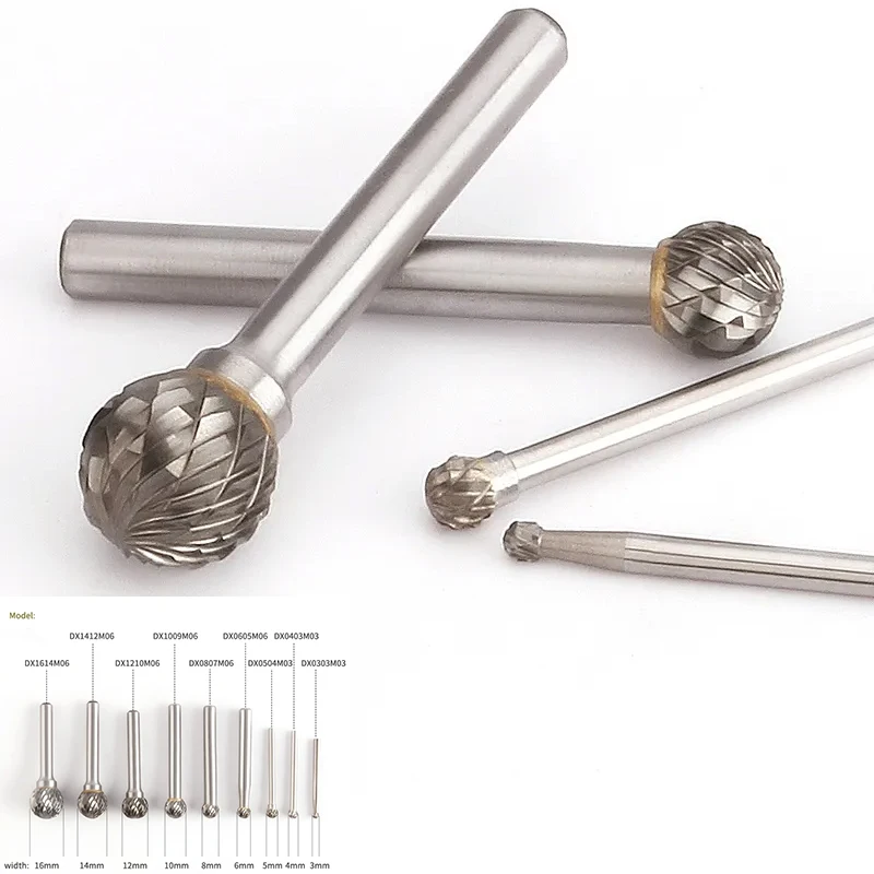 

Роторный напильник из сплава YG8, 1 шт., круглый D-тип, двойной слот, вольфрамовая сталь, резьба по дереву, шлифовальная головка 3 мм, 4 мм, 5 мм, 8 мм, 10 мм, 16 мм, диаметр