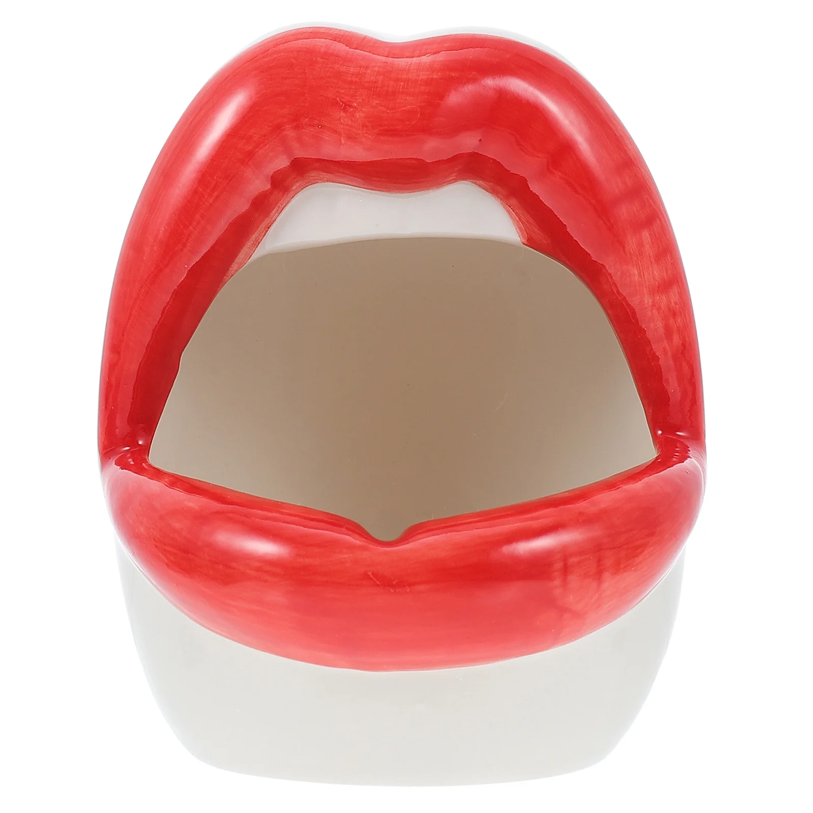 

Ashtray Ashtrays Ash Holder Lip Tray Creativecigar Ceramicsmokless Lips Style Women Mouth Hot Novelty Accessoryredmodern Unique