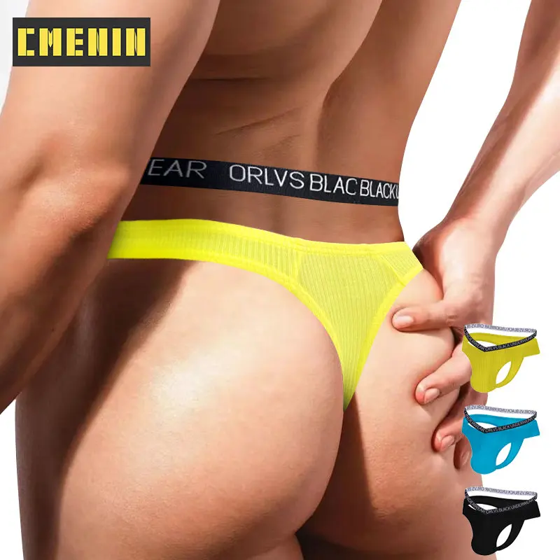 

CMENIN Popular Cotton Gay Sexy Underwear Man Jockstrap Underpants Hip Raise Stringi Men's Thong And G String Men Panties For Men