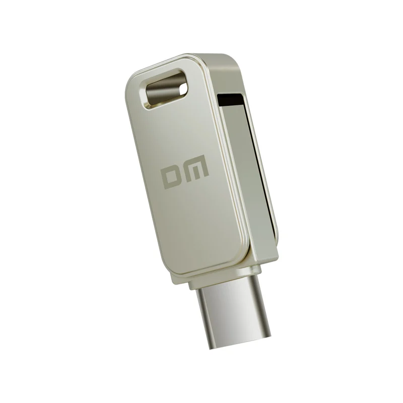 Фото DM PD060 Двухпортовый флеш-накопитель USB 3.2 Gen1 Type-C + Type-A OTG для Android / iOS / ПК / Mac №2