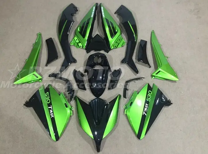 

Style New ABS Fairings Kit Fit For YAMAHA T-max 530 2015 2016 15 16 Tmax Bodywork Set Green