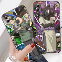 naruto anime phone case for huawei honor 30s 30 lite pro 20 v20 20i 20 lite 10 v10 10i 10 lite liquid silicon funda carcasa
