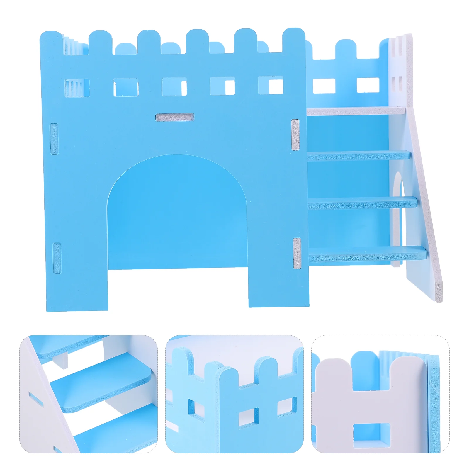 

Guinea Hideout Small Animal PVC Hut Hamster Chinchilla Habitat House