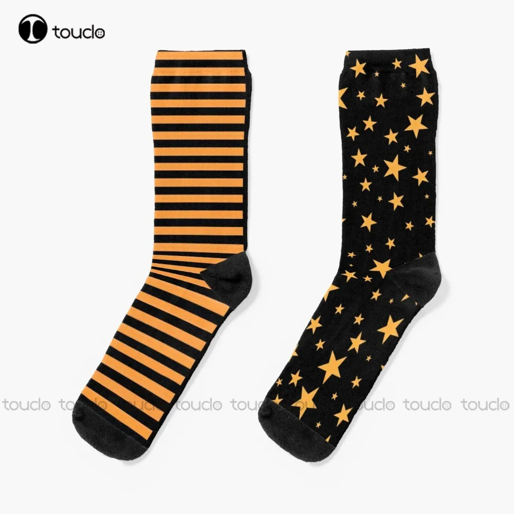 

Halloween Orange Kawaii, Pastelgoth, Goth, Pastel Socks Halloween Socks For Boys Funny Art Streetwear Colorful Cartoon Socks