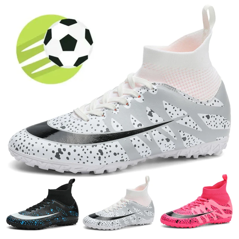 

Мужская обувь для взрослых и детей, размер 35-48, тренировочная обувь, соревнования, футбольная обувь со специальными шипами, дышащие кроссовки для активного отдыха