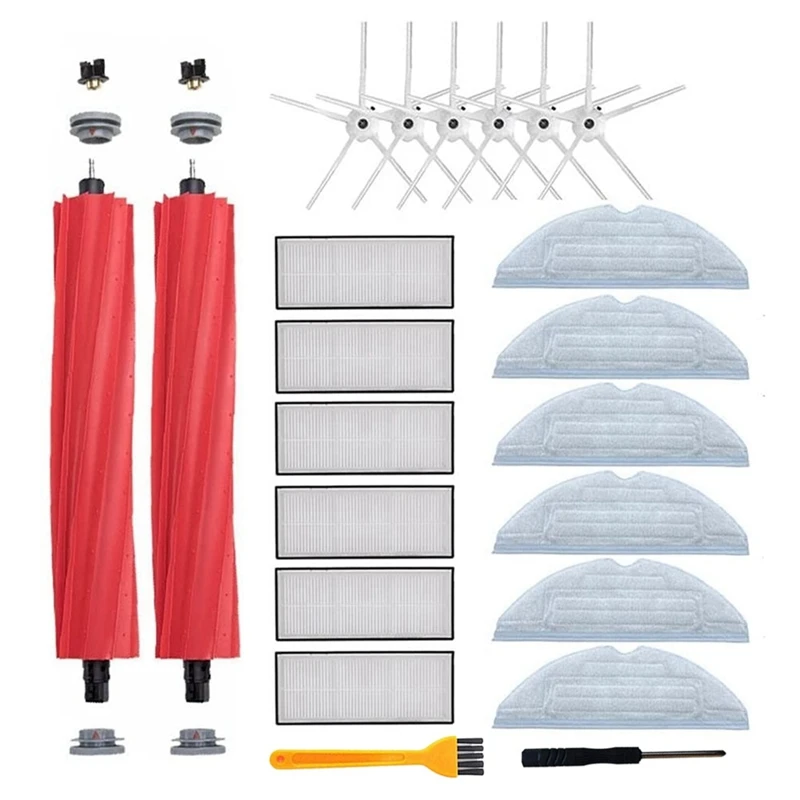 

Main Side Brush Hepa Filter Mop Cloth Accessories For Xiaomi Roborock S7 T7S Plus G10 Robot Vacuum Cleaner Spare Parts