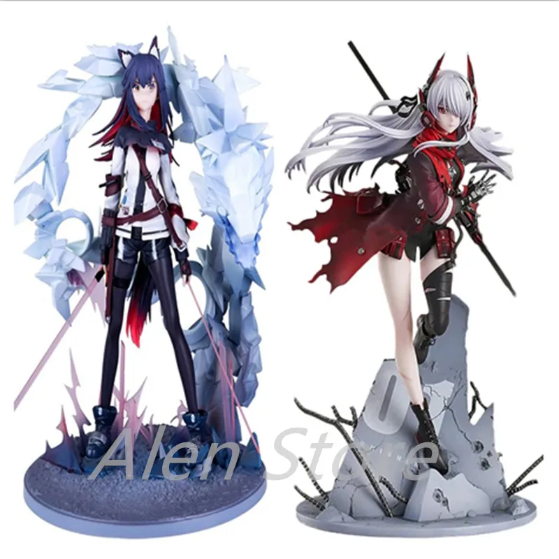 

Punishing: Gray Raven Lucia Crimson Abyss Arknights Texas Elite 2 Anime Figure Japanese Adult Collectible Model Doll Toys Gift
