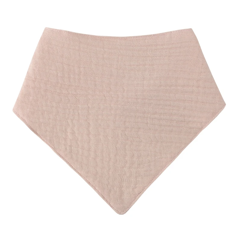 

Infant Toddler Sleeveless Feeding Bib Baby Stuff Feeding Drawing Apron Dirtyproof for Triangle Shape Solid Color Bi