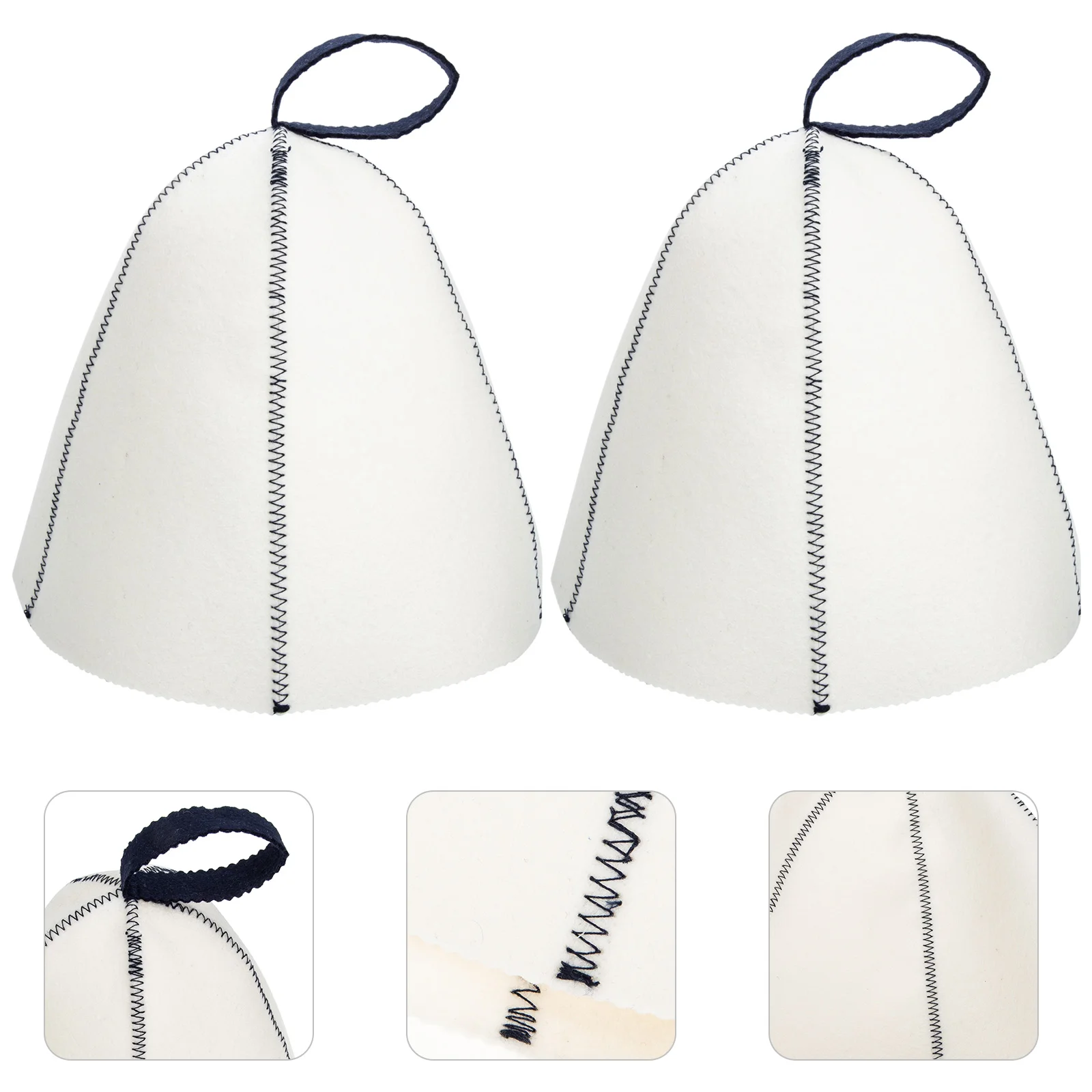 

Sauna Hat Cap Russian Accessories Banya Bucket Man Felt Bath Backrest Timer Clock Hats Hair Room Women Napoleon Men Heat Wool