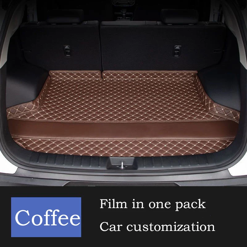 

Коврик в багажник автомобиля для Volvo XC60 2018 2019 2020 2021 2022 2023 2024, водонепроницаемые коврики для багажника на заказ