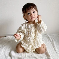 baby girl clothing sets spring autumn fashion solid top shorts suit for infants long sleeve princess kids clothes girls rompers