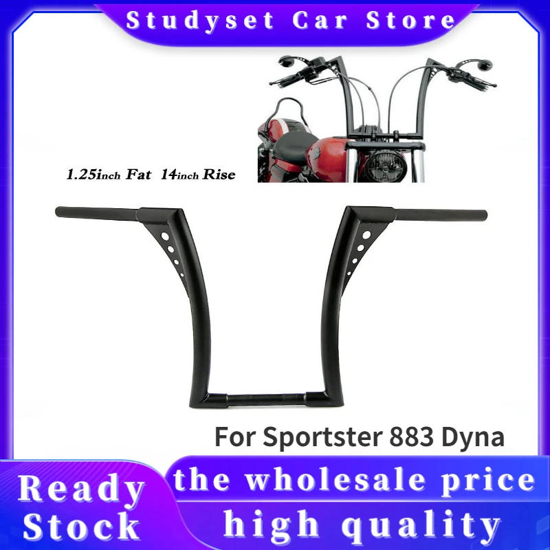 Модифицированный руль для мотоцикла диаметром 1-1/4 дюйма Sportster 883 Dyna 10/12/14/16/18 |