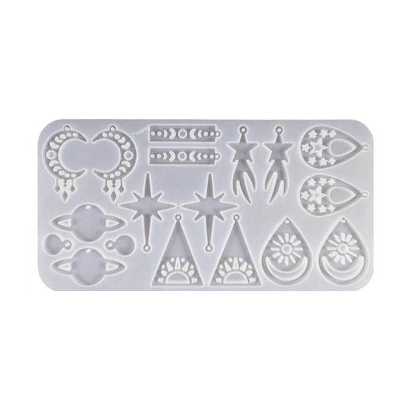 

Формы для подвесок в форме Луны, силиконовый материал для поделок и брелоков своими руками