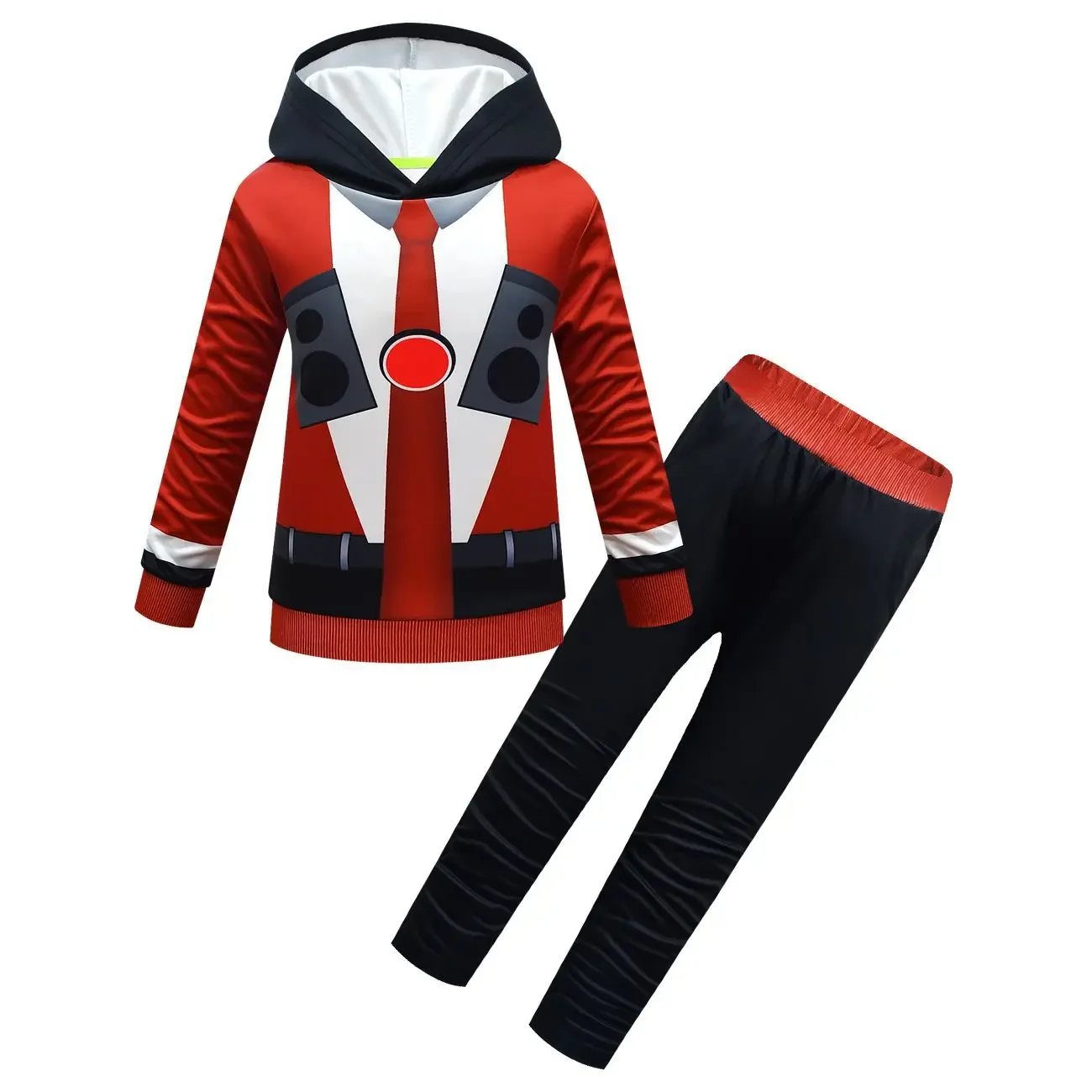 Детский аниме-туалет для мальчиков динамик оператор ТВмен толстовки брюки