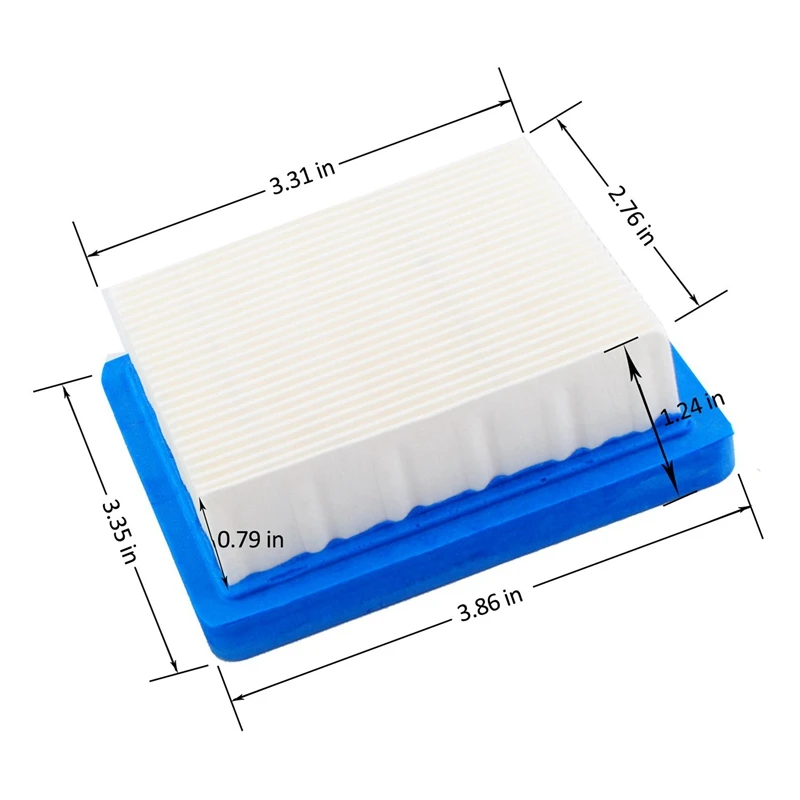 Воздушный фильтр подходит для двигателей Tecumseh 740061 4 и 5 Hp замена Stens 100-450 на 36634