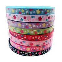hl 50 100 yards 58 printed butterfly grosgrain ribbons diy hair bows gift box packing belt wedding decorations